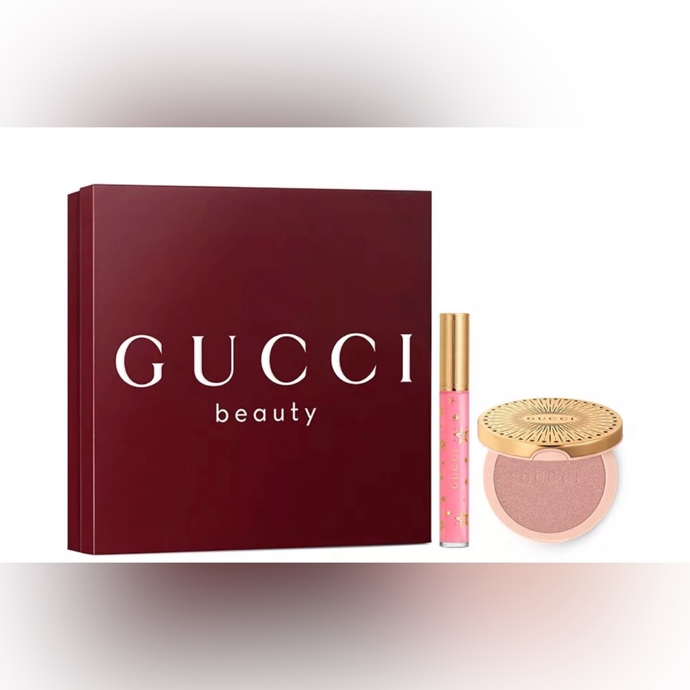Gucci Beauty Lip Gloss and Highlighter Duo Set